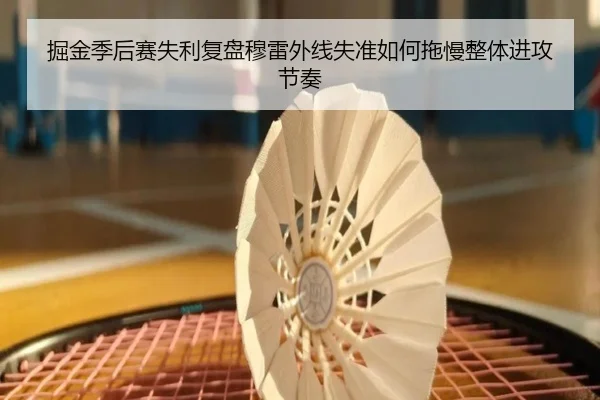掘金季后赛失利复盘穆雷外线失准如何拖慢整体进攻节奏